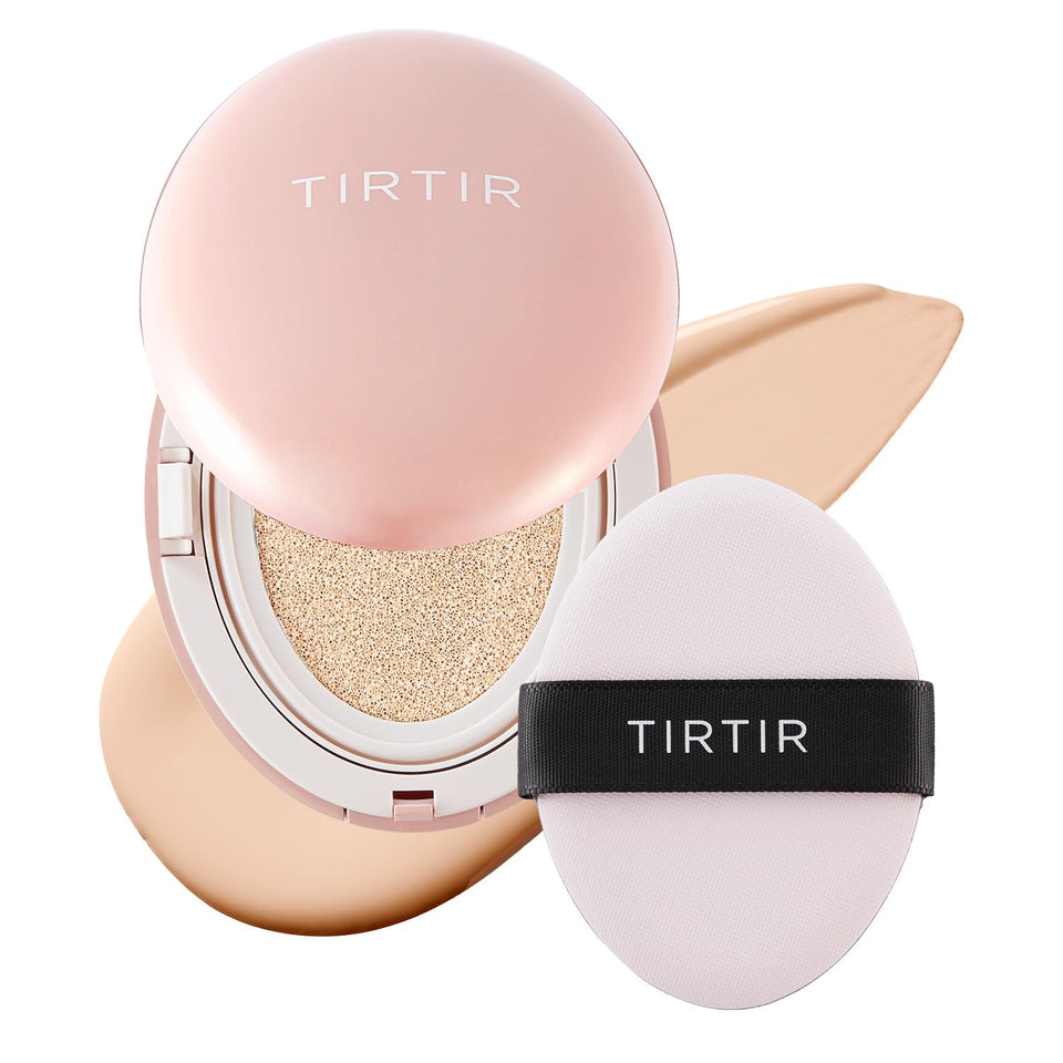 TIRTIR compact front view shows sleek packaging and convenient portability