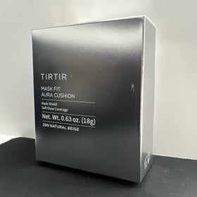 TIRTIR close-up of cushion surface showing breathable eco net texture benefit