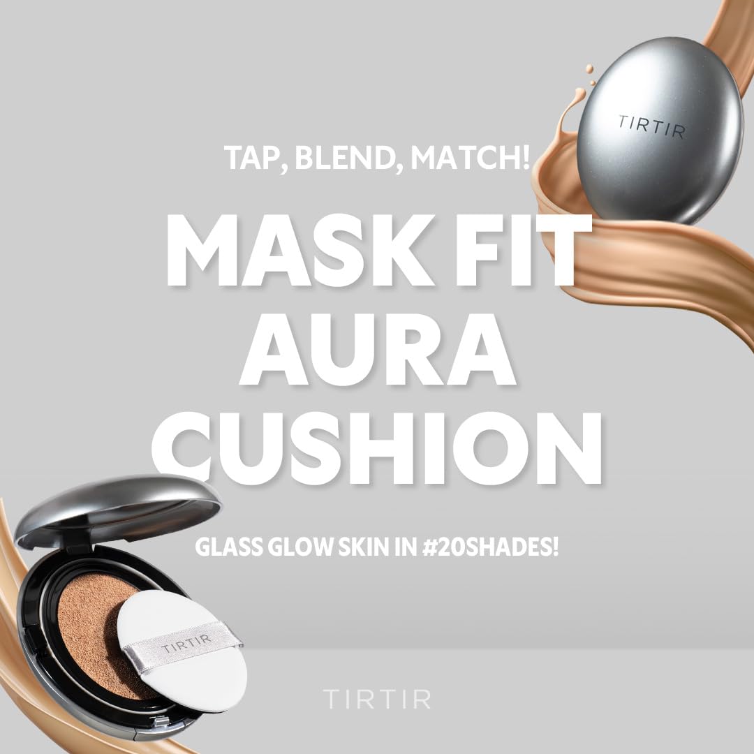 TIRTIR open cushion with puff and product reservoir for easy touch-ups