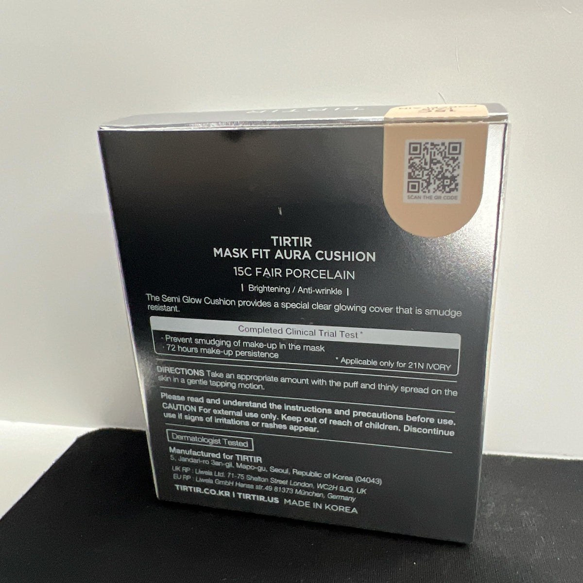 TIRTIR lifestyle morning routine showing cushion use for quick radiant base
