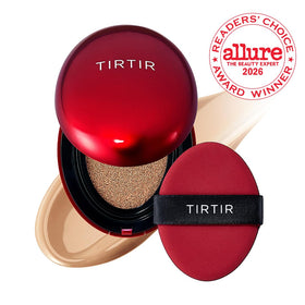 TIRTIR compact side detail highlighting sleek design and easy refill use