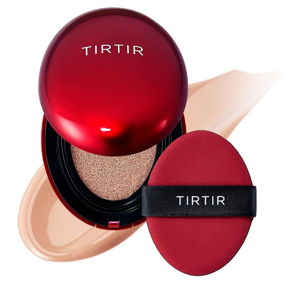 TIRTIR compact front view showing sleek design and travel-friendly benefit