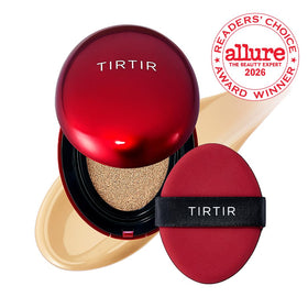 TIRTIR cushion opened with puff visible for easy on-the-go application