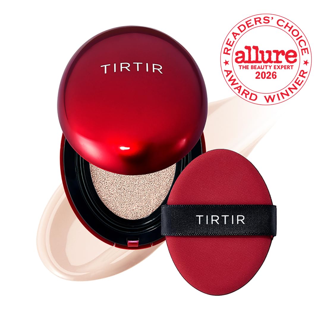TIRTIR open cushion with puff displayed for quick, even application benefit