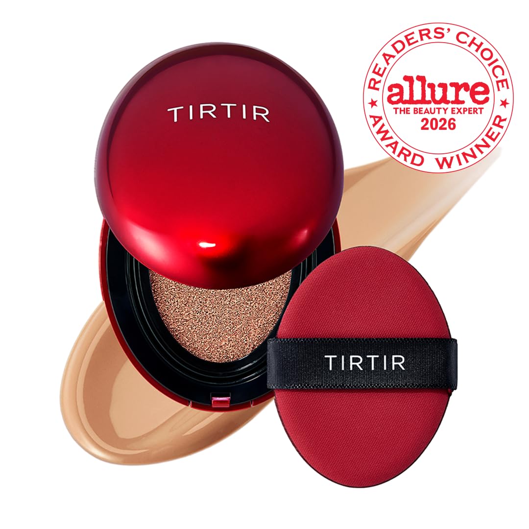 TIRTIR open cushion with puff and cream pad ready for quick application benefit: easy touch-ups
