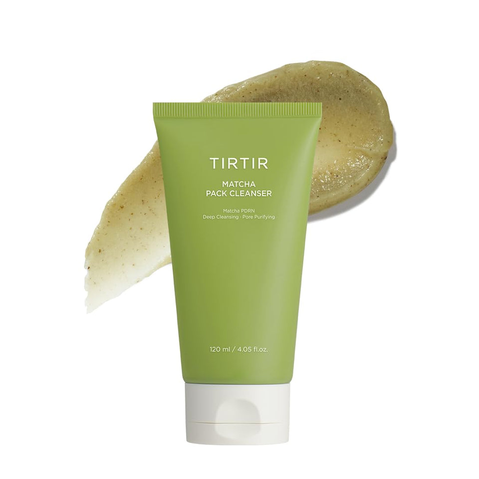 TIRTIR front packaging showing clean matcha pack design and clear benefits