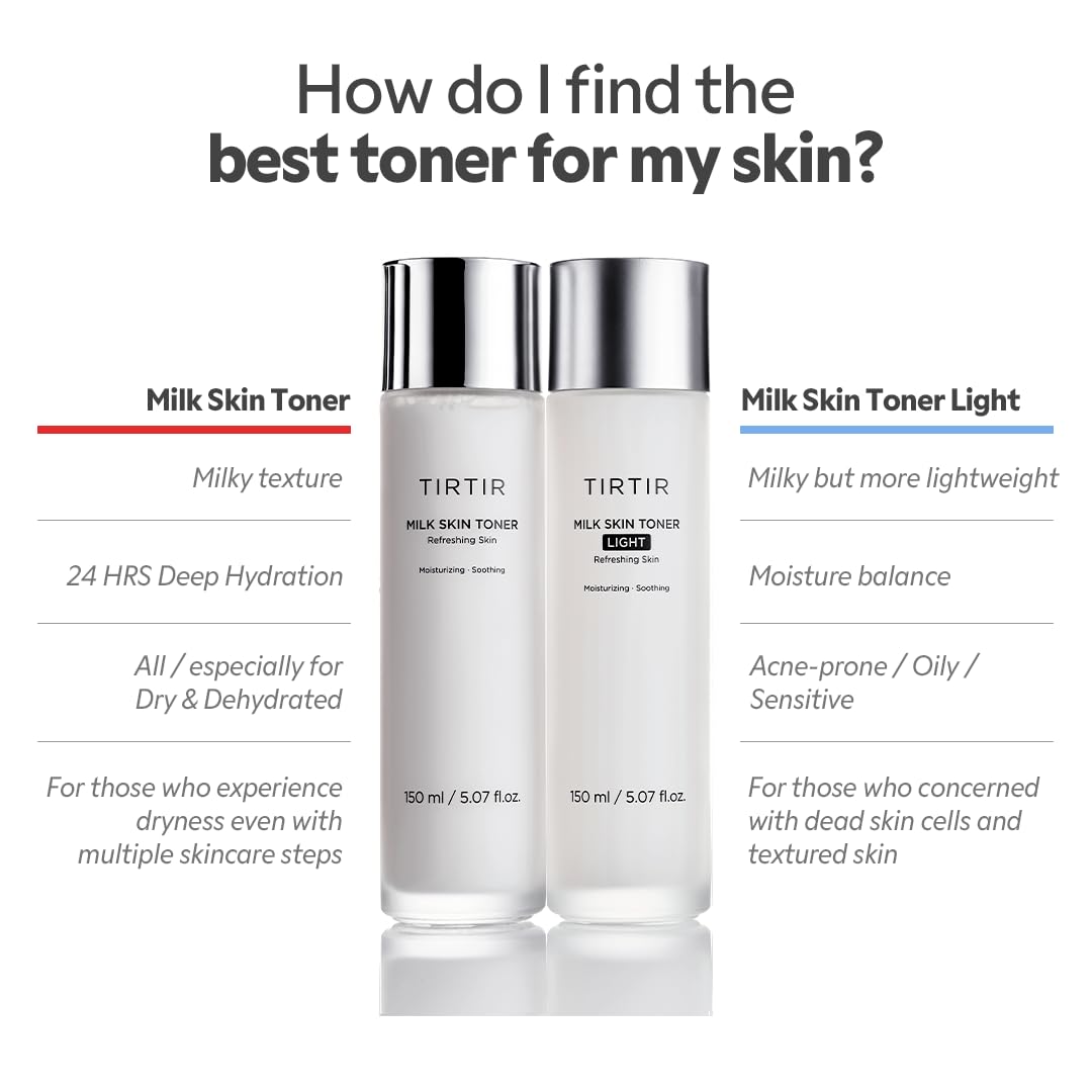 TIRTIR applied on skin patting in to show dewy, non-sticky finish benefit
