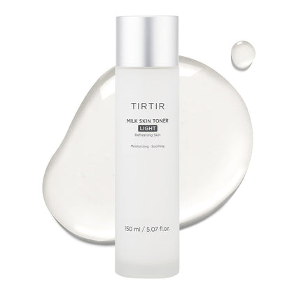 TIRTIR front bottle view showing sleek packaging and brand hydration benefit