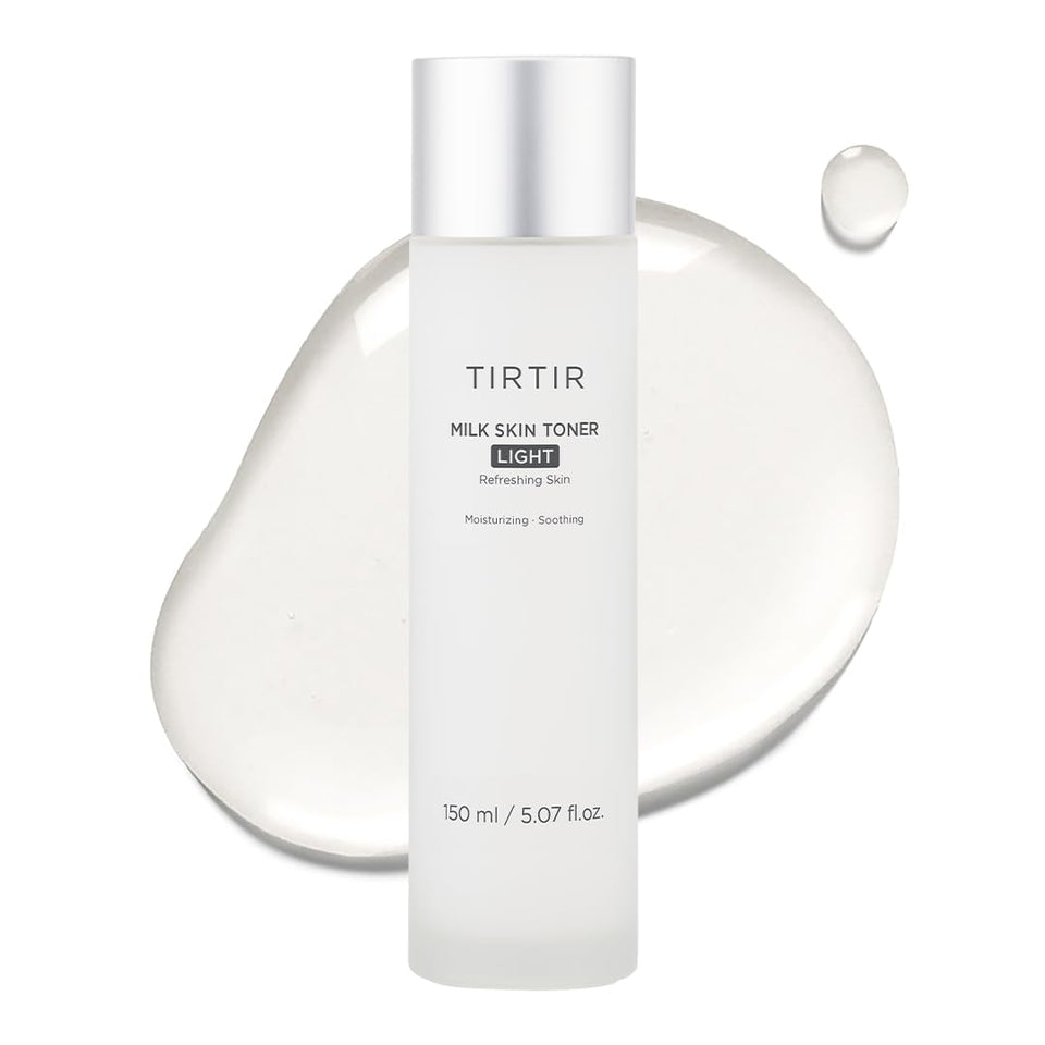 TIRTIR front bottle view showing sleek packaging and brand hydration benefit