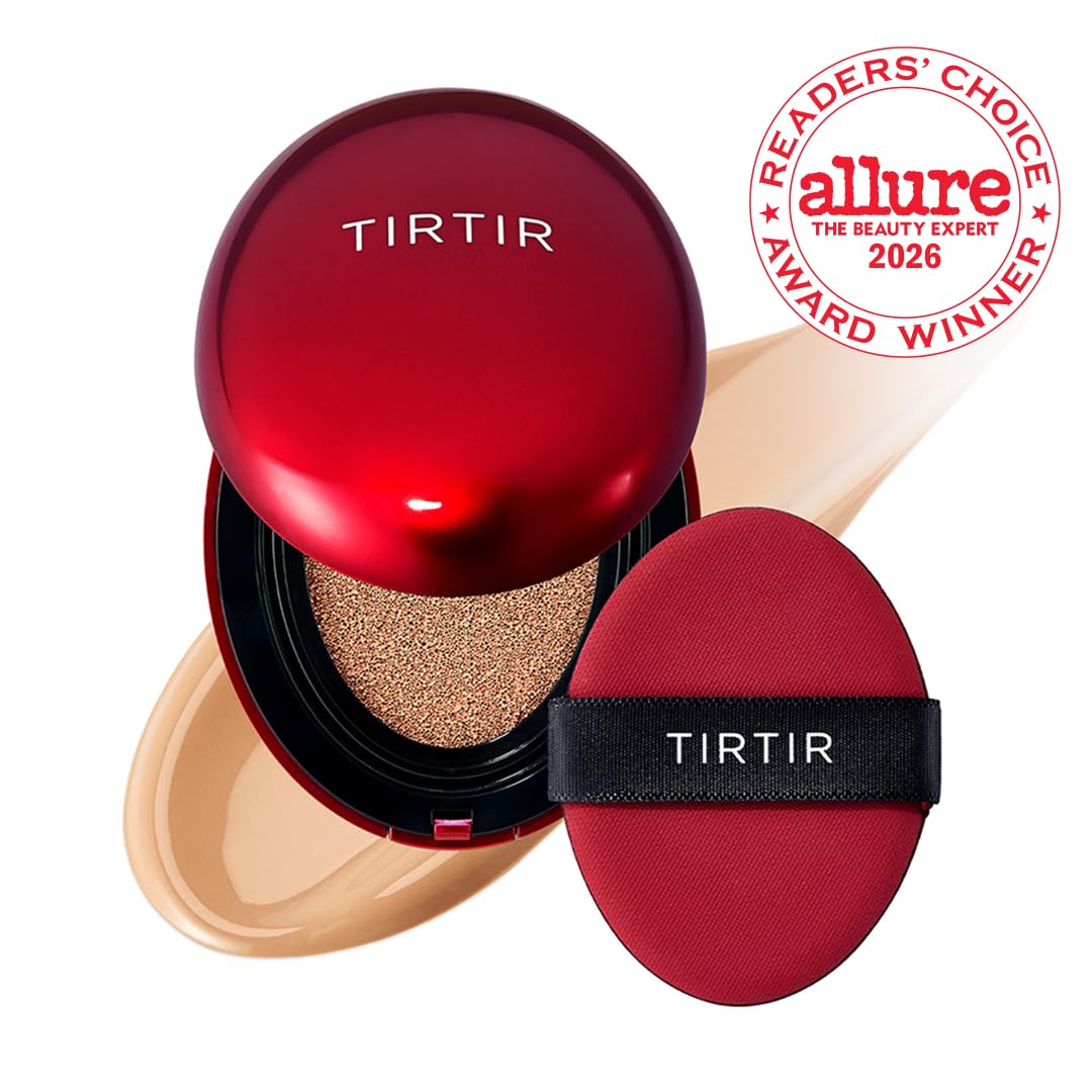 TIRTIR open cushion with puff showing easy application and even coverage