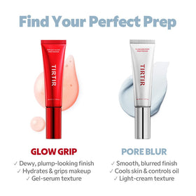 TIRTIR swatch showing matte finish for shine control benefit