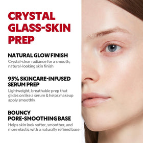 TIRTIR primer beside foundation illustrating better makeup application