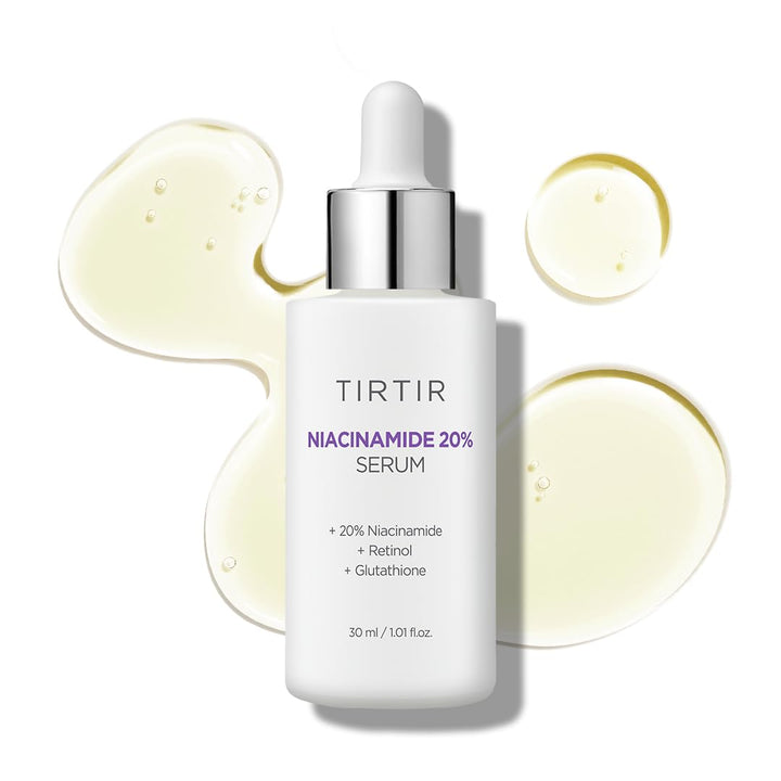 TIRTIR front packaging showing bottle and label, communicates product clarity