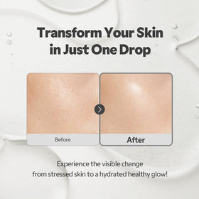 TIRTIR SOS Serum held in hand to show size, useful for travel and routine planning
