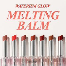 TIRTIR close-up of melting balm texture demonstrating creamy hydration