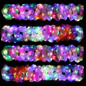 TIZAPIB front packaging showing 40 colorful LED scrunchies and neon appeal