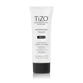 TIZO front packaging tube showing SPF 40 and benefits