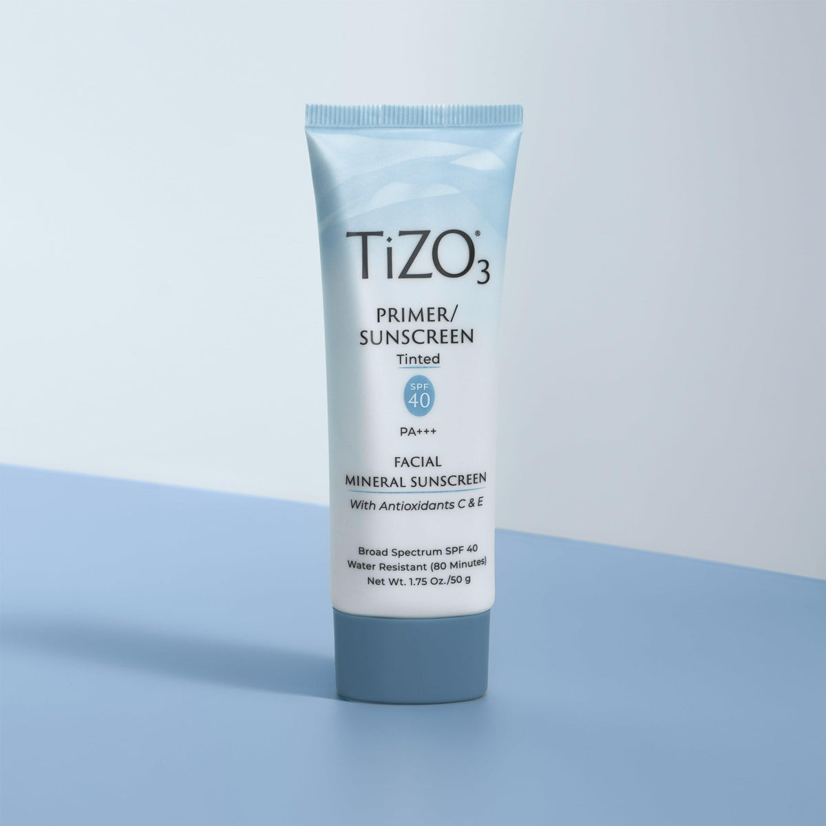TIZO under makeup primer smoothing skin and improving foundation adherence