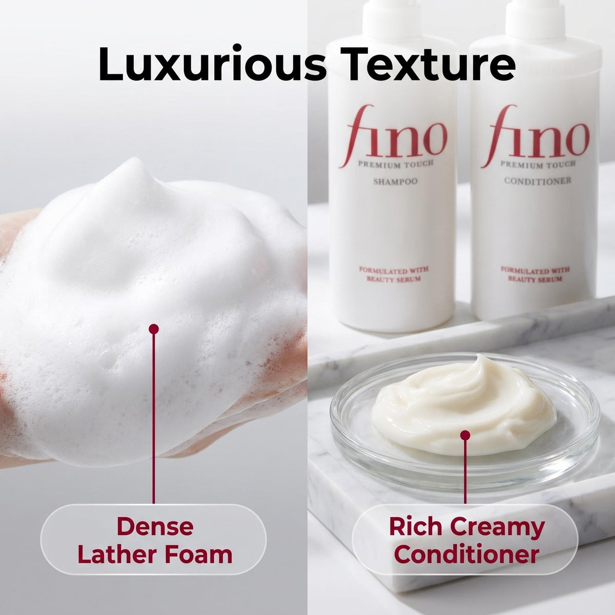TJ SIGNATURE set staged in bathroom with towel for a relaxed at-home salon routine