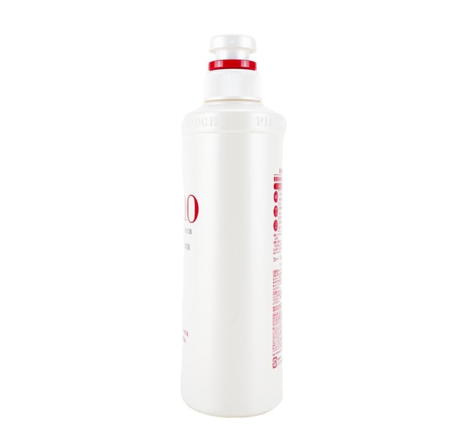 TJ SIGNATURE 550ml bottle beside common items to show generous size