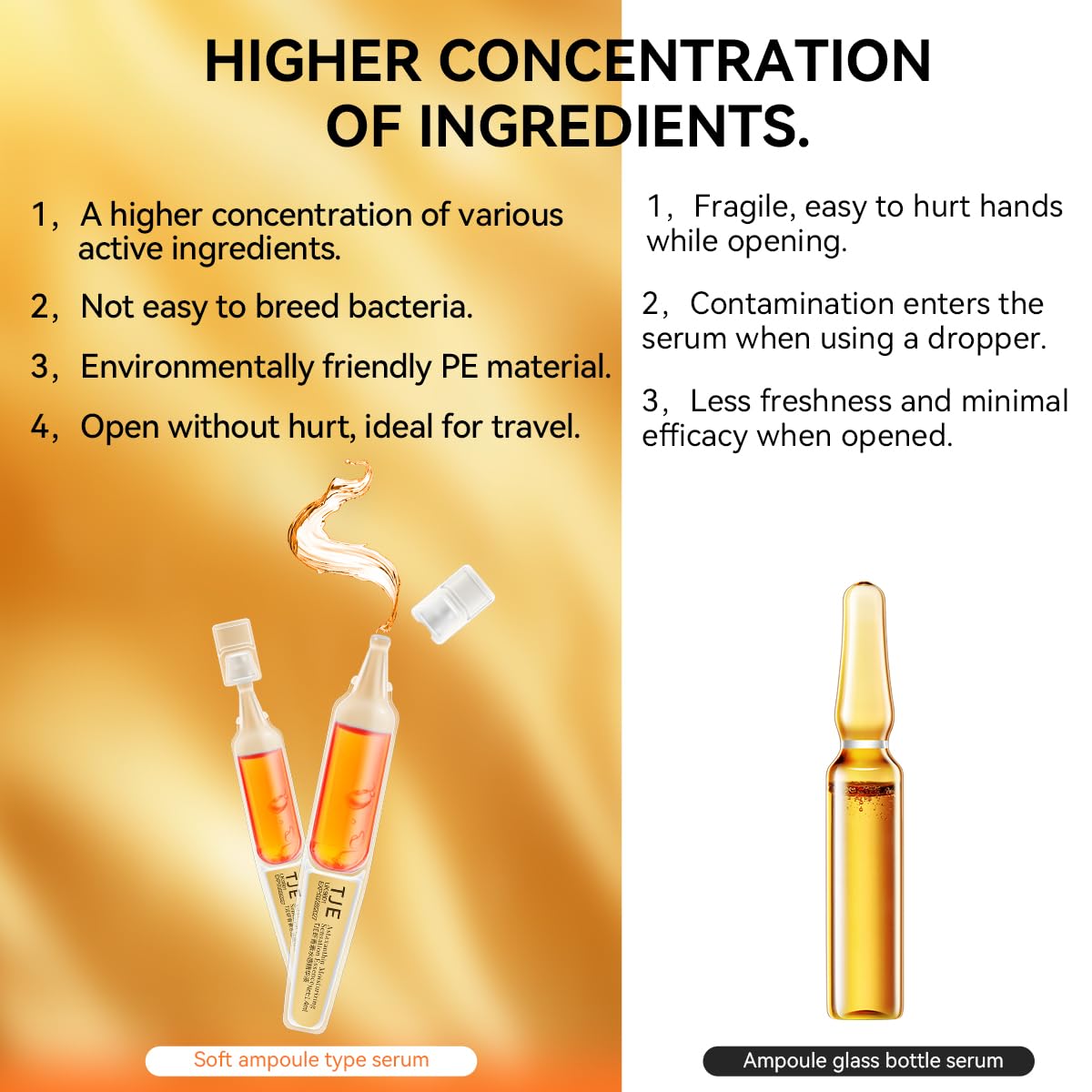 TJE close-up of serum texture revealing lightweight, fast-absorbing formula for smooth skin