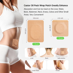TJJSNA patch cross-section showing organic cotton core and leak-proof layer for clean application