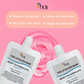 TKB Flexagel M close-up texture demonstrating smooth spreadability benefit