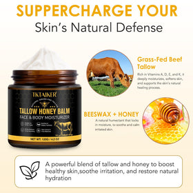 TKTALKER applying balm onto palm demonstrating easy absorption and control