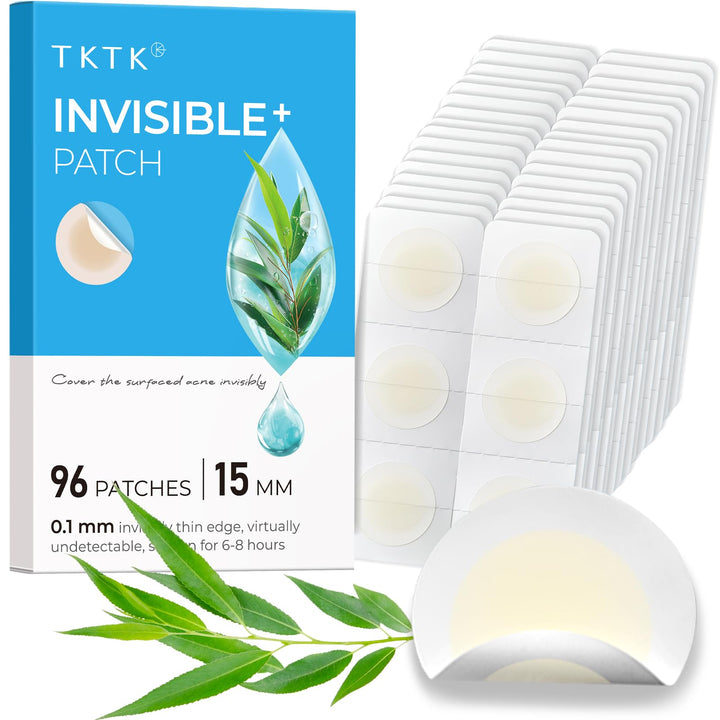 TKTK front packaging showing 96-count and product name benefit