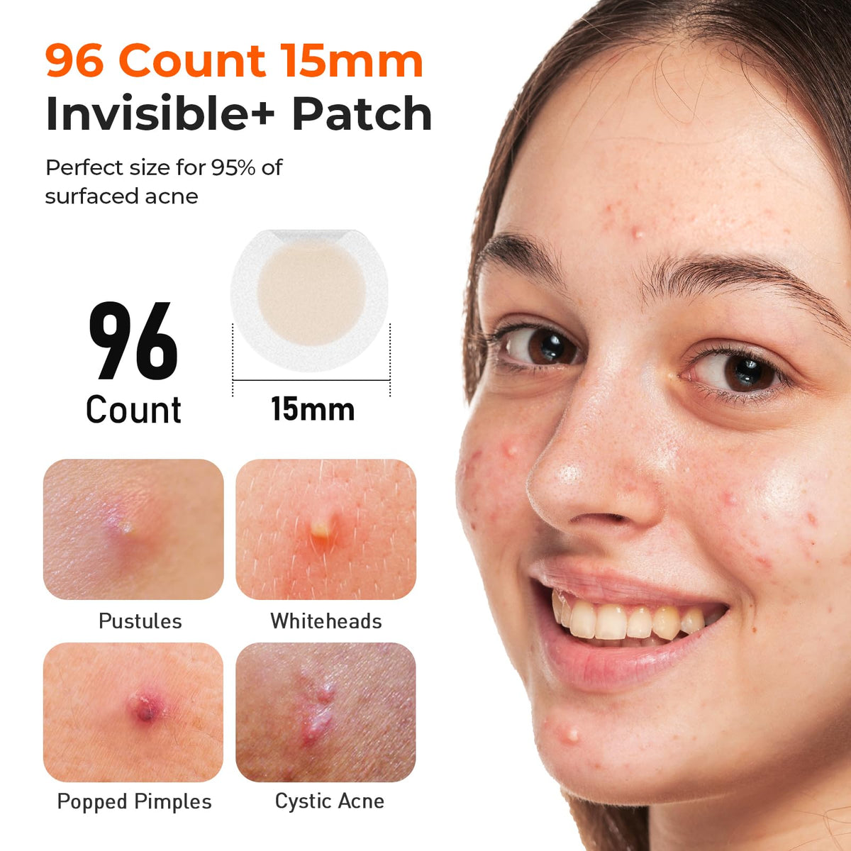 TKTK patch applied to skin showing discreet cover and protection