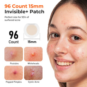 TKTK patch applied to skin showing discreet cover and protection