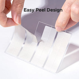 TKTK patches under makeup example showing discreet wear and everyday confidence