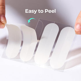 TKTK adhesive texture macro showing breathable hydrocolloid surface