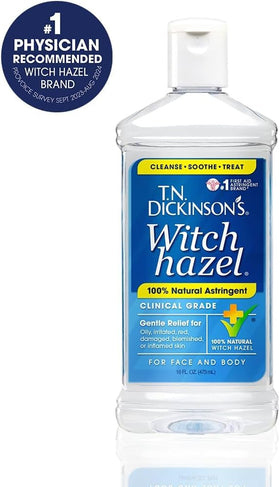 T.N. Dickinson's used after shave illustrating soothing and refreshing effect