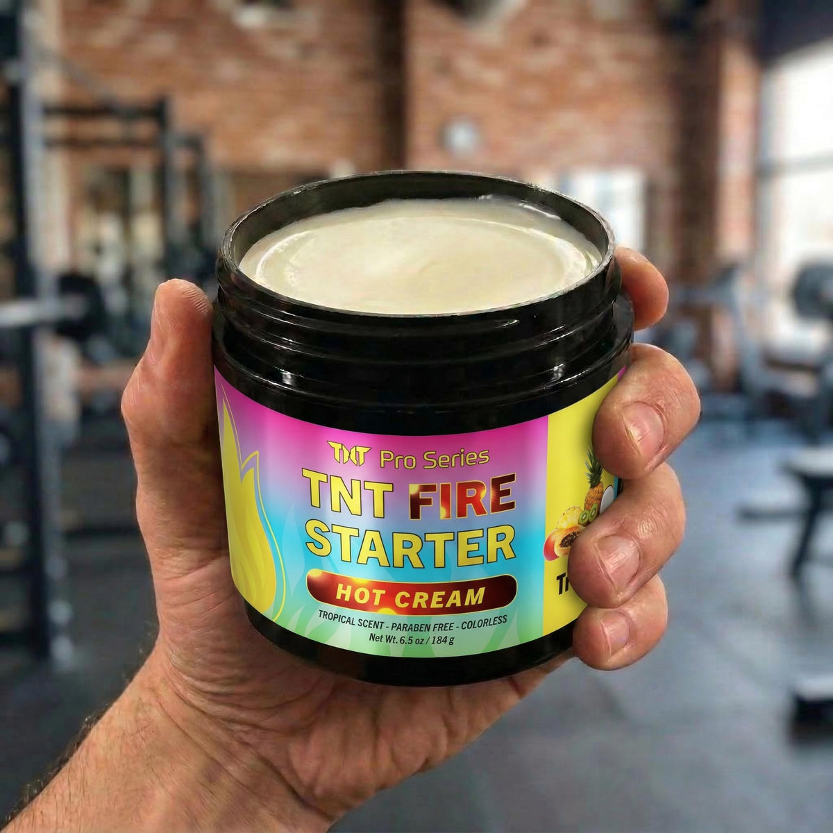 TNT Pro Series cream texture close-up showing smooth absorbent gel