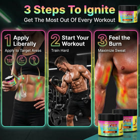 TNT Pro Series beside waist trimmer illustrating enhanced results