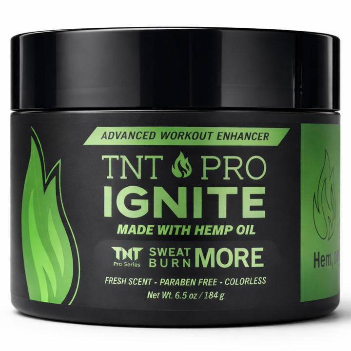 TNT Pro Ignite front packaging showing tube and branding for quick identification and portability