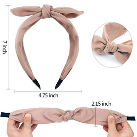 TOBATOBA bow close-up showing fabric texture and neat stitching benefit