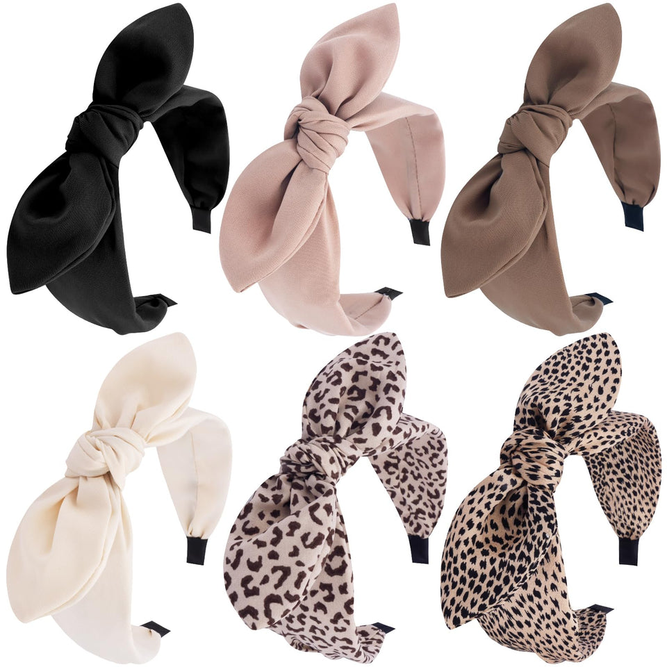 TOBATOBA front packaging showing leopard bow headband and variety