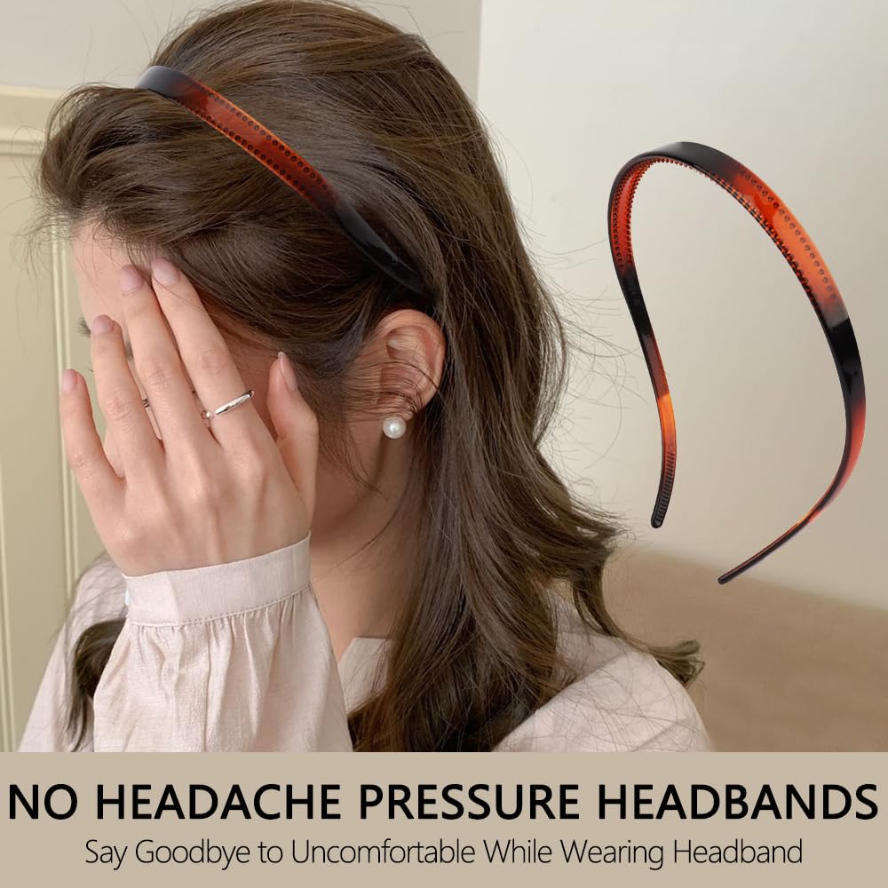 TOBATOBA headband in hand for scale showing lightweight durability