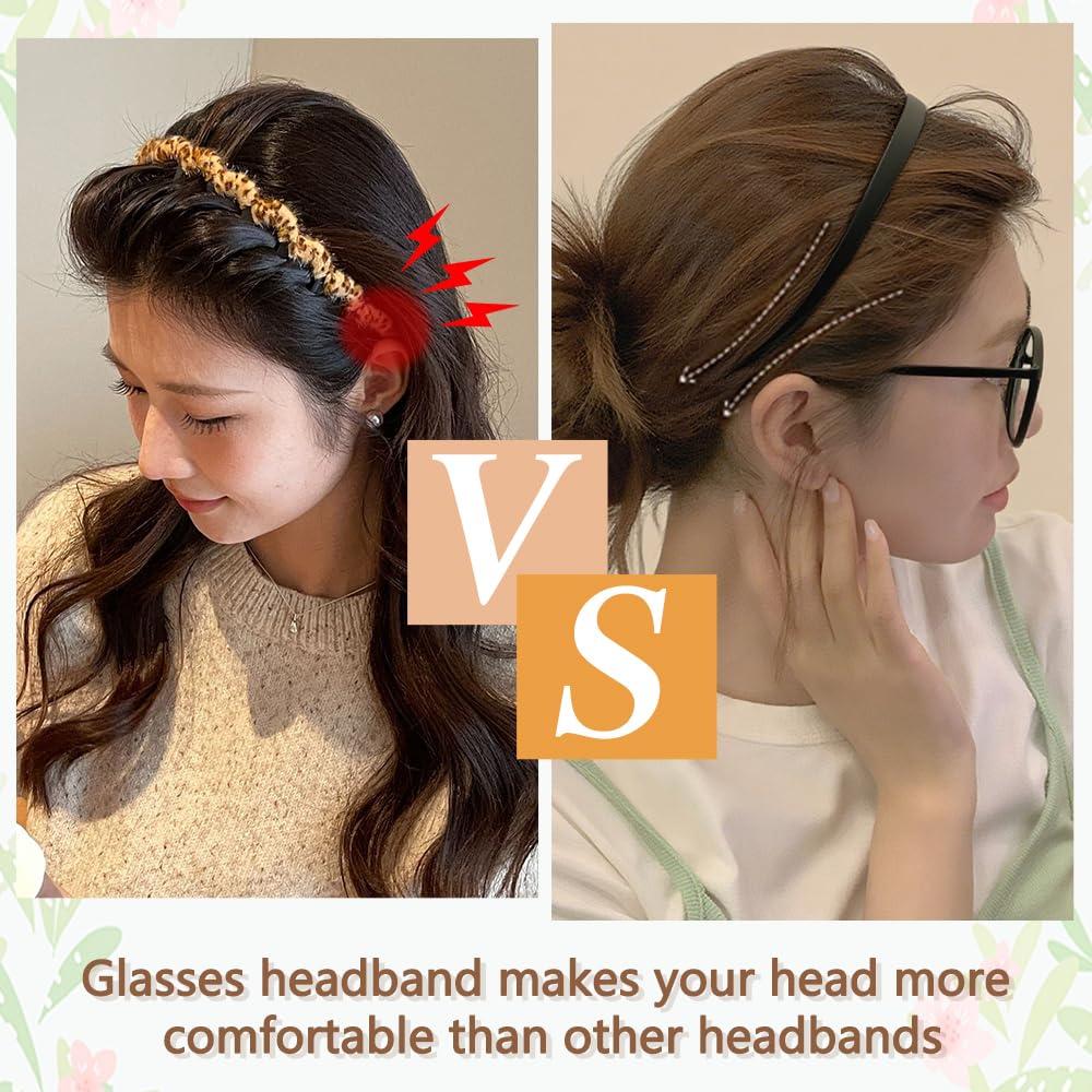 TOBATOBA side profile with glasses demonstrating no-pressure clearance
