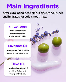 TOCOBO ingredient label closeup, emphasizes fermented collagen and peptide focus