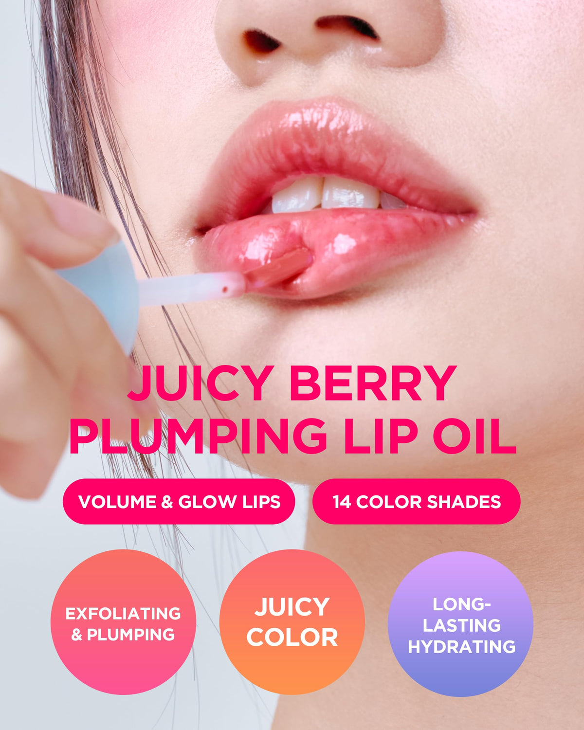 TOCOBO silicone applicator close-up for precise, waste-free application