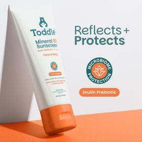 Toddle texture close-up of cream showing smooth spreadability and fast absorption