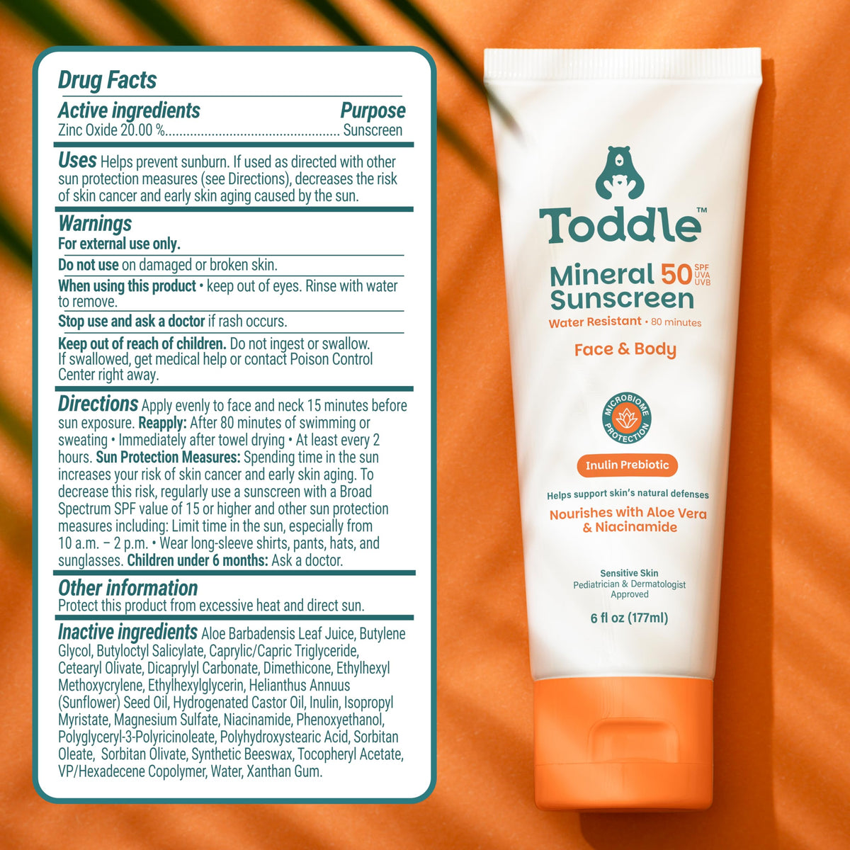 Toddle splash test showing water-resistant protection during play