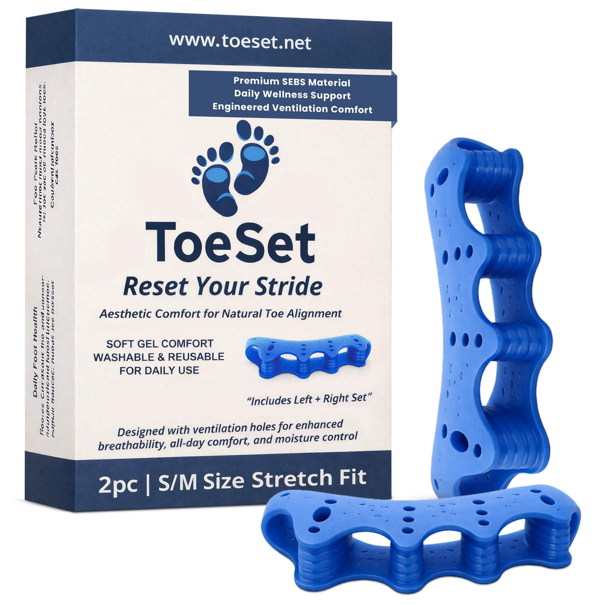 ToeSet close-up of gel texture illustrating softness