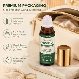 TOGOLIUN Vexivo bottle on vanity lifestyle suggesting daily routine convenience