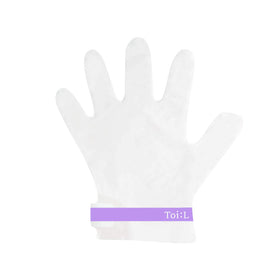 TOI:L nighttime scene of wearing gloves for intensive overnight repair