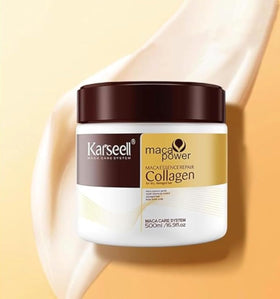 TOLO Deals ingredients display with argan oil and collagen, emphasizes nourishing blend
