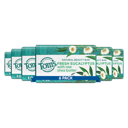 Tom's of Maine front packaging showing fresh eucalyptus scent and benefits